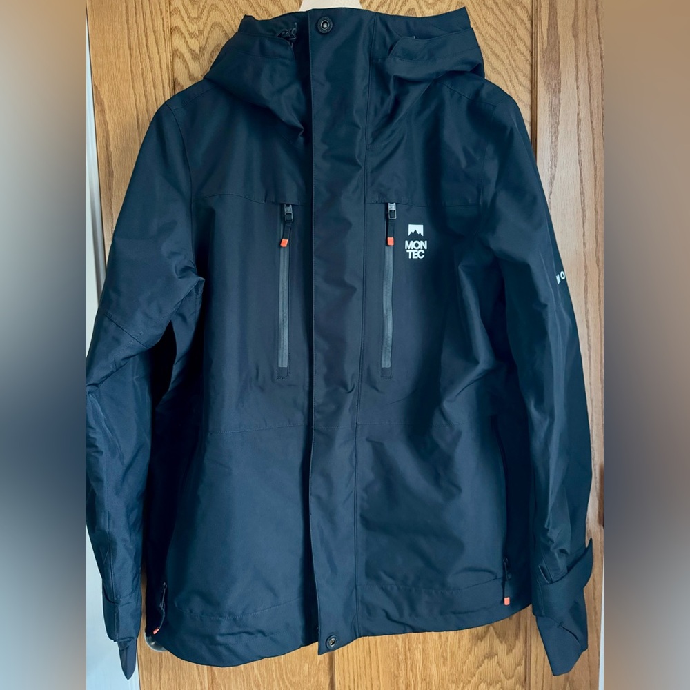 Montec Fawk Insulated Snowboard Jacket, Black